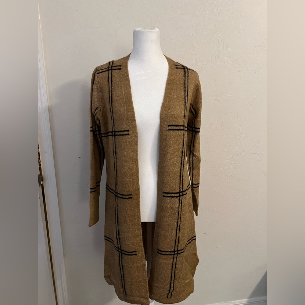 NWT Cleo long open cardigan